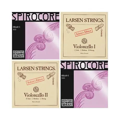 Must-Have PAGANINO SPEZIAL SOLOIST corde per violoncello SET