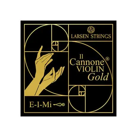 Novità IL CANNONE GOLD corda per violino Mi di Larsen