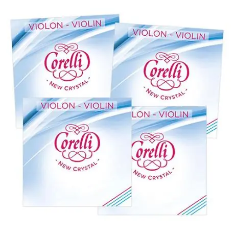 Promozione NEW CRYSTAL corde per violino SET di Corelli