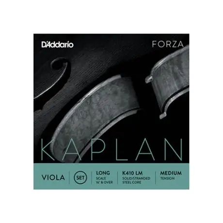 Soddisfatti O Rimborsati KAPLAN FORZA corde per viola SET di D’Addario