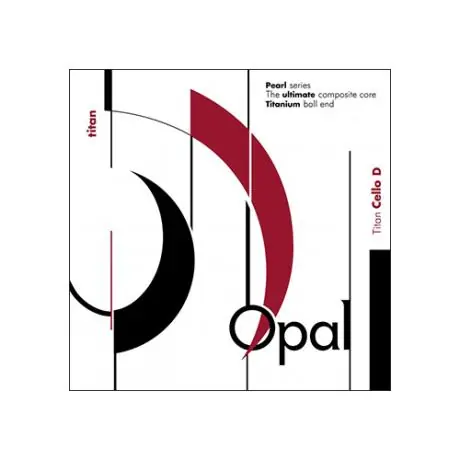 Più Venduto OPAL TITAN corda per violoncello RE di Fortune