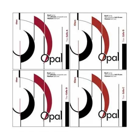 OPAL TITAN corde per violoncello SET di Fortune Esclusivo