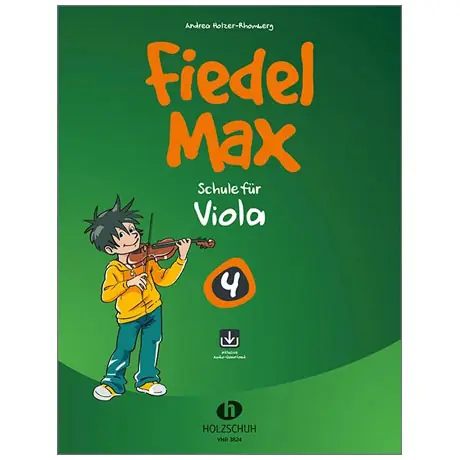 Holzer-Rhomberg, A. Fiedel-Max für Viola Schule 4 (+Online Audio) Professionale