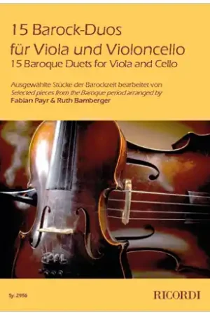 15 Barock-Duos für Viola und Violoncello Promo Stagionale