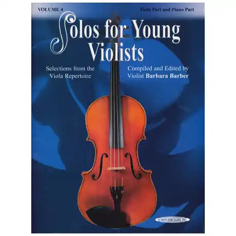 Novità Solos for Young Violists Vol. 4
