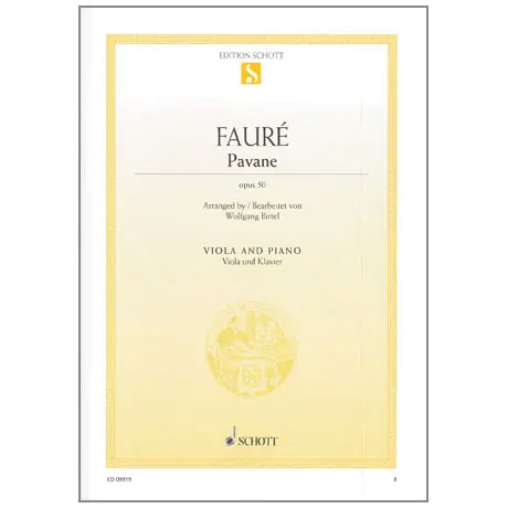 Offerta Del Giorno Fauré, G. Pavane Op. 50