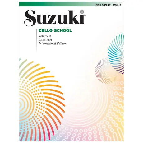 Suzuki Cello School Vol. 3 Pagamento Sicuro