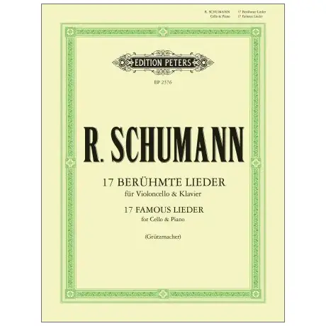Promozione Schumann, R. 17 berühmte Lieder