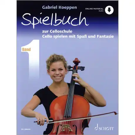 Super Prezzo Koeppen, G. Cello spielen mit Spaß und Fantasie Band 1 (+Online Audio) - Spielbuch