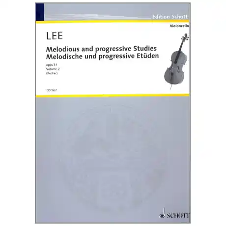 Bestseller Lee, S. Melodische und Progressive Etüden Op. 31 Band 2