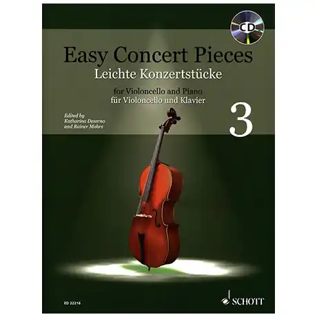 Deserno, K. / Mohrs, R. Easy Concert Pieces Band 3 (+CD) Spedizione Espresso