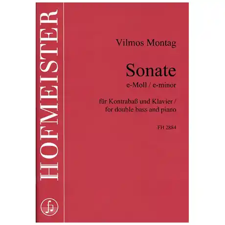 Offerta Speciale Montag, V. Kontrabasssonate e-Moll