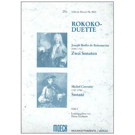 Boismortier, J. B. d./Corrette, M. Rokoko-Duette Band 2 2 Sonaten Miglior Prezzo