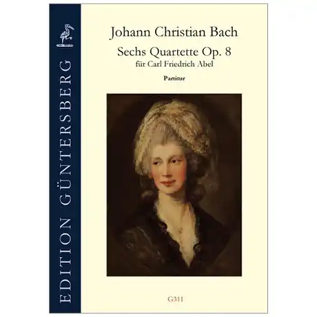 Bach, J. Chr. 6 Quartette Op. 8 – Partitur Offerta Speciale