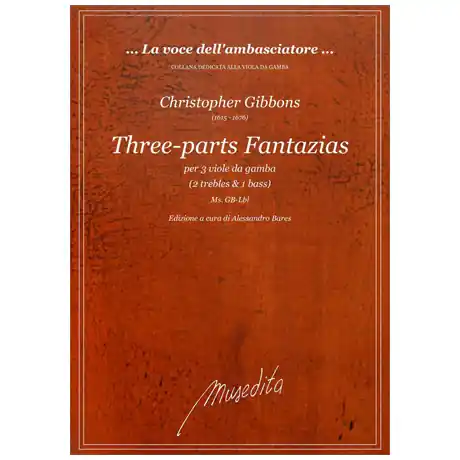 Gibbons, Chr. Three-parts Fantazias Offerta Del Giorno