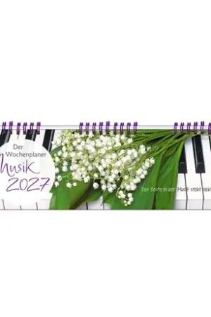 »Der Wochenplaner Musik« Kalender 2027 Prezzo Basso