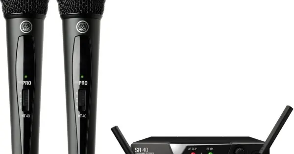 AKG WMS40 Mini 2 Dual Vocal Set US25 B D - DOPPIO SISTEMA PALMARE WIRELESS (660 - 865MHz) Novità