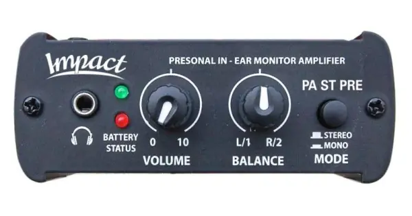 AUDIODESIGN PA ST PRE - PREAMPLIFICATORE PER IN EAR MONITOR E CUFFIE Direttamente Dal Produttore