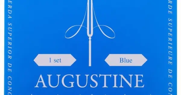 Offerta Speciale AUGUSTINE Blue Heavy - MUTA CORDE IN NYLON PER CHITARRA CLASSICA - 028/045