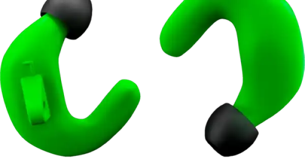 BLOK E2 GREEN - OTOPROTETTORE ERGONOMICO COLORE VERDE A Buon Prezzo