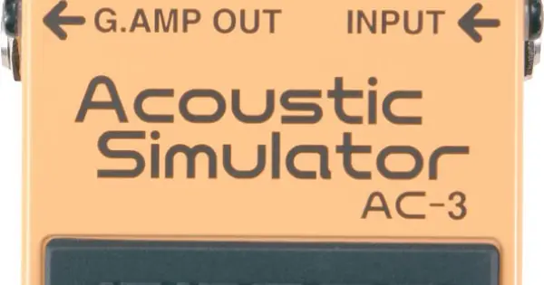 Direttamente Dal Produttore BOSS AC 3 Acoustic Simulator - EFFETTO SIMULATORE DI CHITARRE ACUSTICHE