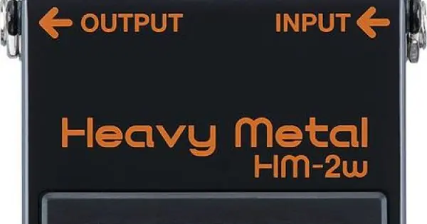 Professionale BOSS HM-2W Heavy Metal (Waza Craft) - EFFETTO DISTORSORE A PEDALE PER CHITARRA