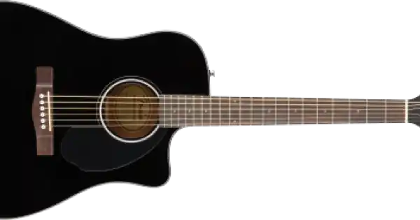 Solo Oggi FENDER CD60SCE BLK Dreadnought - Chitarra Acustica Elettrificata