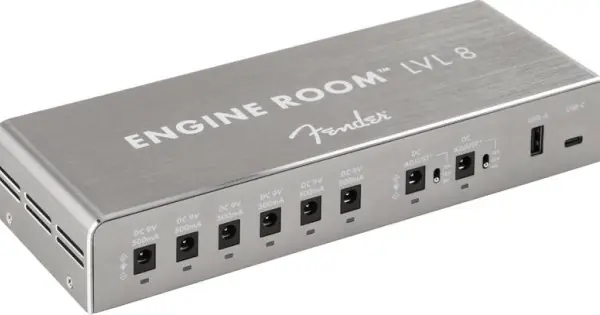 FENDER Engine Room LVL8 Power Supply - ALIMENTATORE PER PEDALIERA EFFETTI 8 OUT Soddisfatti O Rimborsati