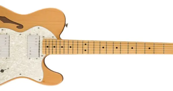 FENDER Squier Classic Vibe ‘70s Telecaster Thinline MN NAT - CHITARRA ELETTRICA NATURAL Solo Oggi