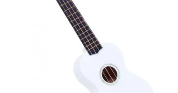 Promozione MAHALO MR1WT Ukulele Rainbow White - UKULELE SOPRANO BIANCO CON BAG