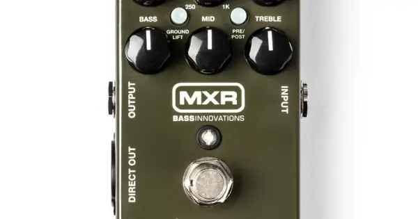 Quantità Limitata MXR M81 Bass Preamp - EFFETTO PREAMPLIFICATORE A PEDALE PER BASSO