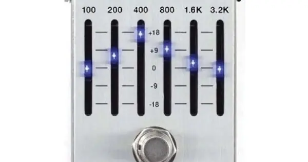 Compra Oggi Stesso MXR Six Band EQ M109S - EQUALIZZATORE 6 BANDE A PEDALE PER CHITARRA