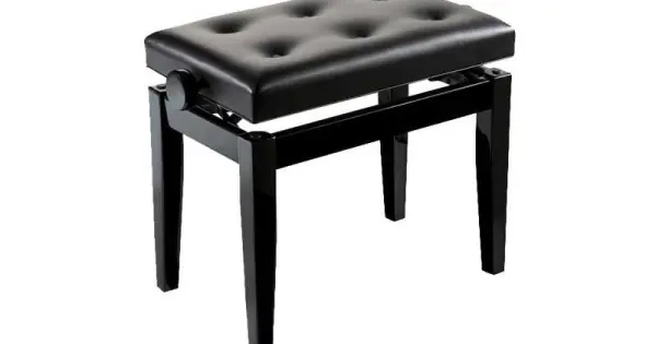 OQAN QBGM BGB BLACK-BLACK PIANO BENCH PANCA PIANOFORTE Saldi