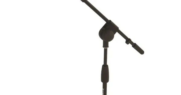 QUIKLOK A495 BK - ASTA NANA MICROFONICA CON BASE TONDA IN GHISA Vendita Finale