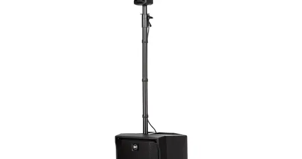 RCF Evox J8 Black - Array Attivo Portatile a 2 Vie Di Tendenza