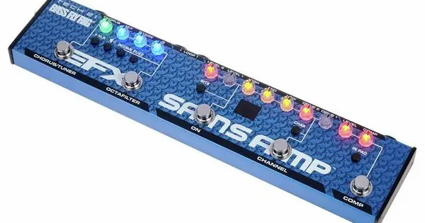 Nuova Collezione TECH 21 Bass Fly Rig v2 - PEDALIERA MULTIEFFETTO PER BASSO