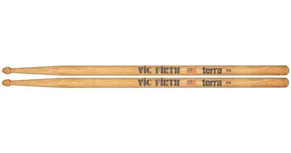 VIC FIRTH 7A TERRA American Classic - BACCHETTA PUNTA LEGNO IN NOCE AMERICANA A Buon Prezzo