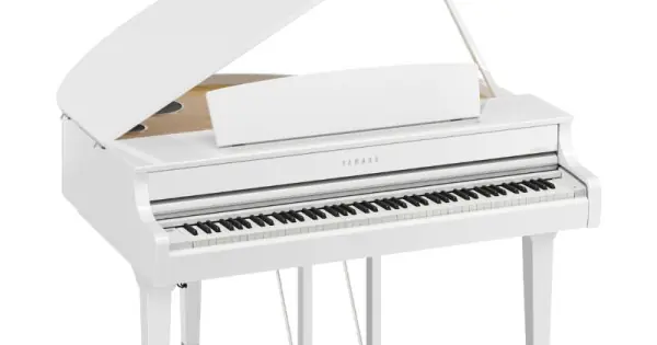 YAMAHA CLP 895GPWH White AG - PIANOFORTE DIGITALE 88 TASTI PESATI BIANCO Scelto Dai Clienti