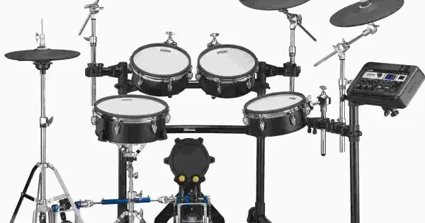 YAMAHA DTX8KMBF - BATTERIA ELETTRONICA CON FUSTI IN LEGNO E PELLI MESH BLACK FOREST Novità