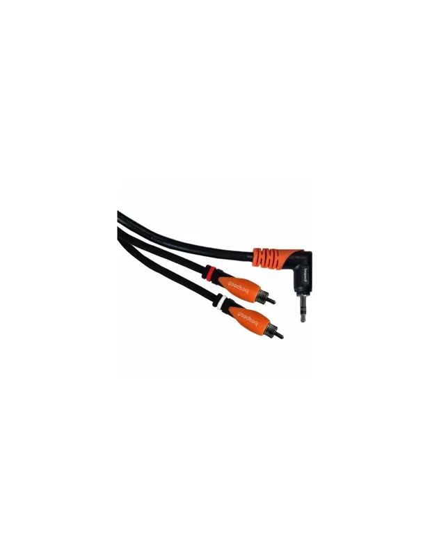 Bespeco SLYMPR500Cavo Interlink JACK stereo 3,5mm 90° - 2x RCA M - mt. 5 Ultimissimo Modello