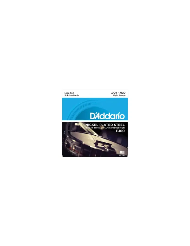 D‘Addario EJ60 - Muta corde per Banjo Ultimissimo Modello