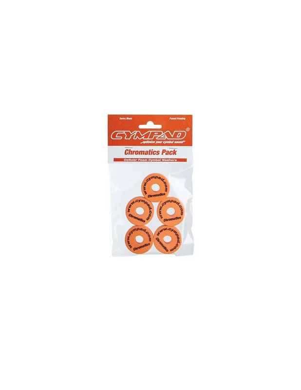 Ultimissimo Modello Cympad Optimizer Chromatic - Kit di 5 Feltrini Per Piatti Arancio