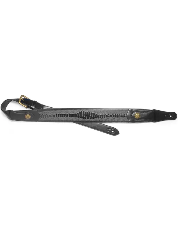 Subito Disponibile STAGG SPFL SNK BLK - Tracolla Per Chitarra e Basso