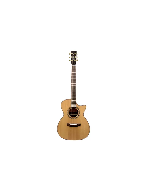 GOLDWOOD GW-CS-GACE-ME-NG Chitarra acustica Grand Auditorium Natural Lucida Acquista Ora