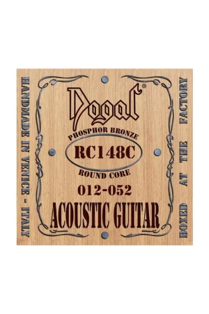 Dogal RC148C Roundcore 012- 052 - Muta di corde per chitarra acustica Nuovo Arrivo
