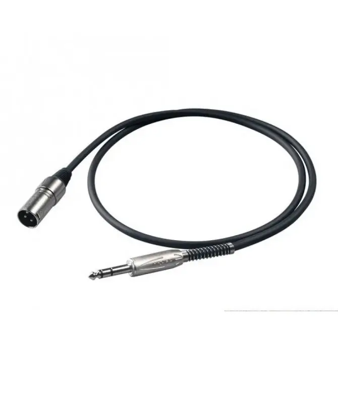 Più Venduto PROEL BULK230LU3, Cavo Audio Jack Bilanciato - Xlr Maschio, Mt. 3,0