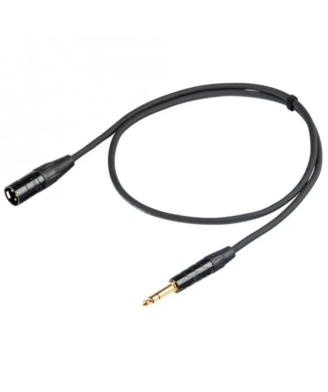 Promozione PROEL CHL230LU5, Cavo Audio Xlr Maschio - Jack Bilanciato Maschio - Mt. 5,0