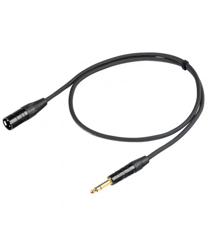 PROEL CHL230LU1, Cavo Audio Xlr Maschio - Jack Bilanciato Maschio - Mt. 1,0 Prezzo Basso