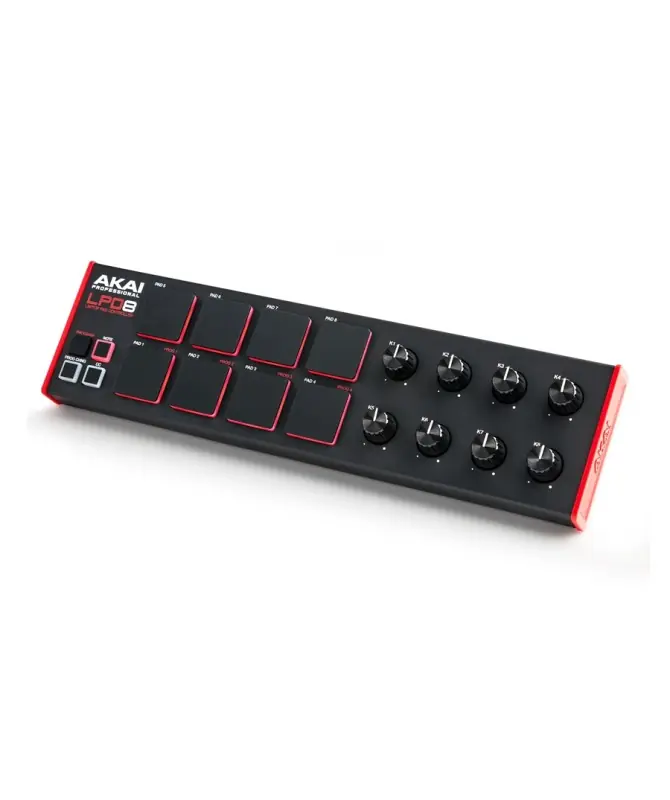AKAI LPD8 MKII, USB MIDI PAD Controller con Potenziometri Promozione Esclusiva