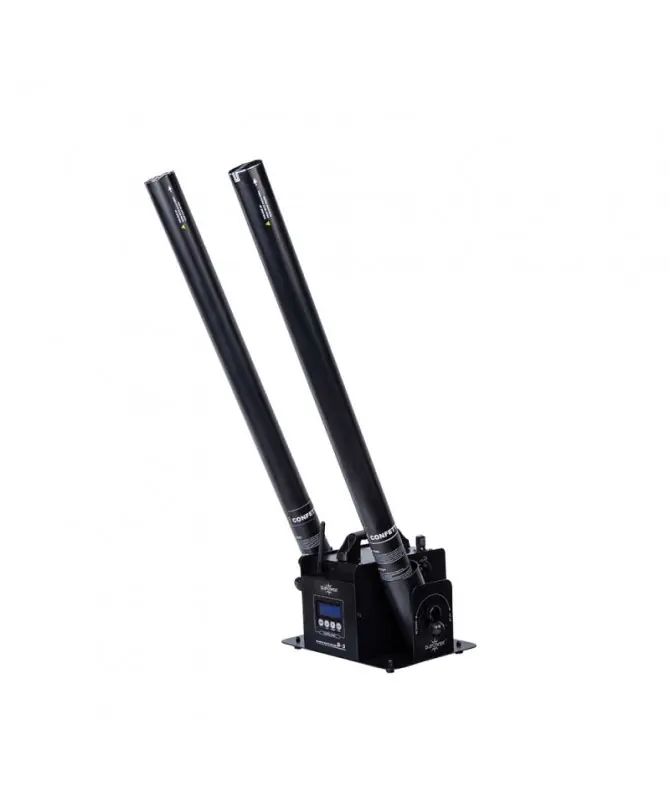 Saldi DJ POWER R-5, Mini Cannone con due Uscite in DMX + Radiocomando - EXPO